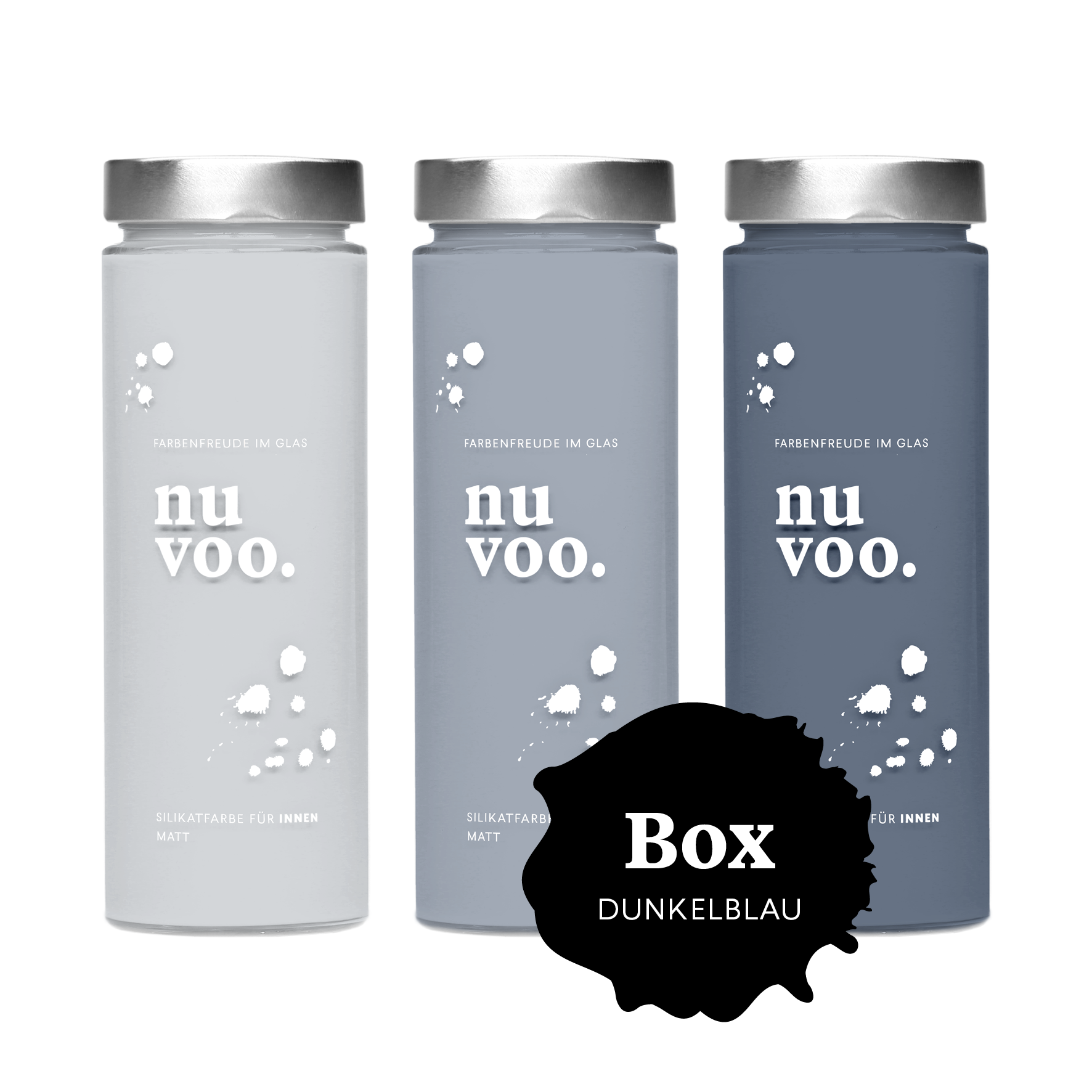S 001 - Set Berge - Dunkelblau
