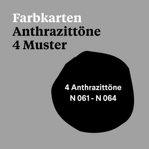 F 003 - Farbkarten - Anthrazittöne