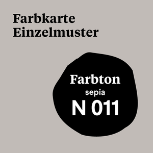 M 011 - Farbmuster N 011 - sepia