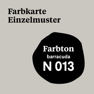 M 013 - Farbmuster N 013 - barracuda