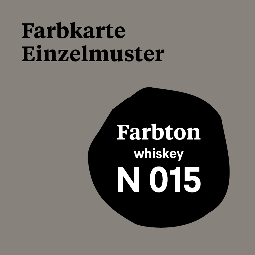M 015 - Farbmuster N 015 - whiskey