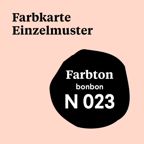 M 023 - Farbmuster N 023 - bonbon