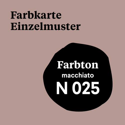 M 025 - Farbmuster N 025 - macchiato