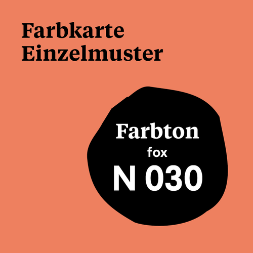 M 030 - Farbmuster N 030 - fox