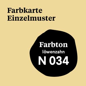 M 034 - Farbmuster N 034 - löwenzahn