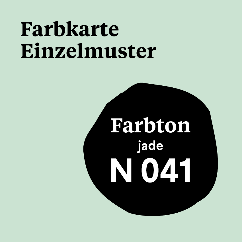 M 041 - Farbmuster N 041 - jade