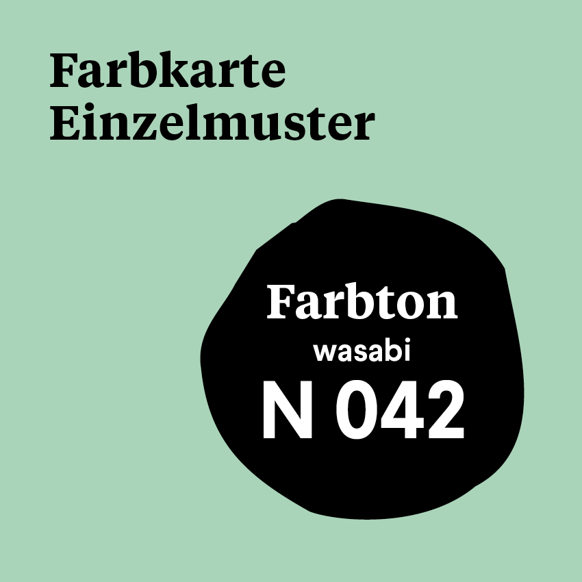 M 042 - Farbmuster N 042 - wasabi