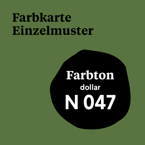 M 047 - Farbmuster N 047 - dollar