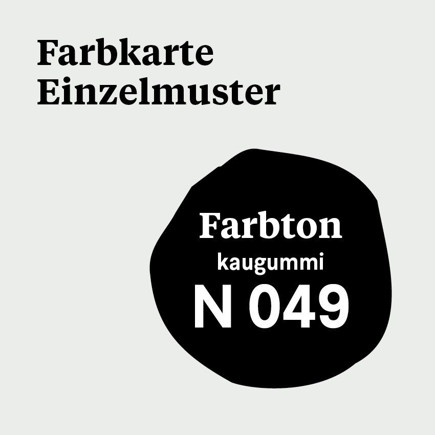 M 049 - Farbmuster N 049 - kaugummi