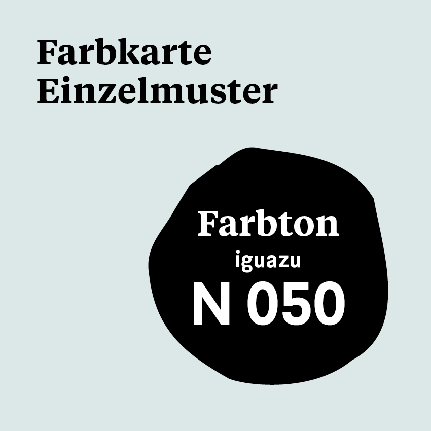 M 050 - Farbmuster N 050 - iguazu