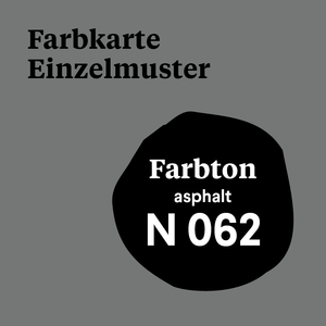 M 062 - Farbmuster N 062 - asphalt